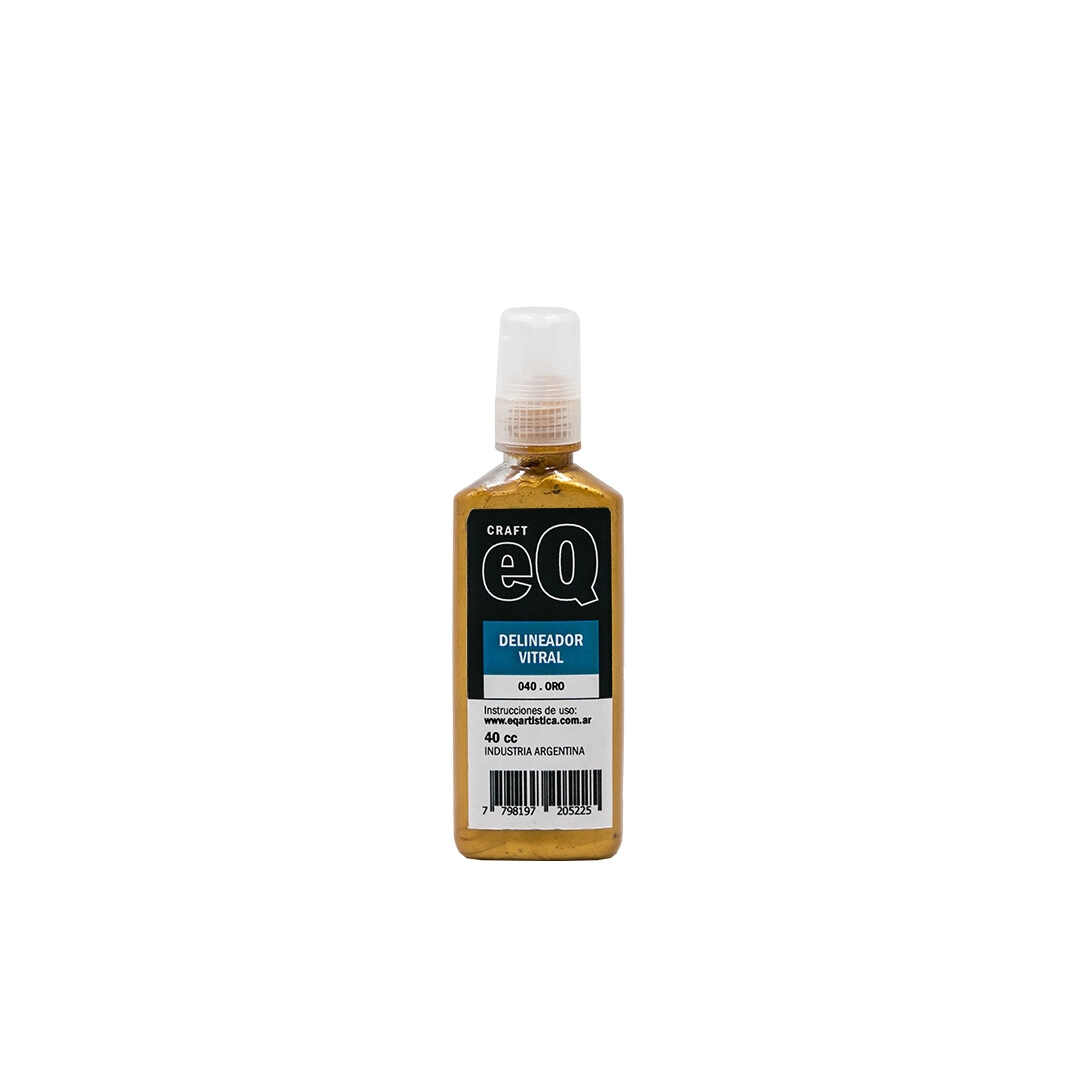 Delineador Vitral Oro 40 cc