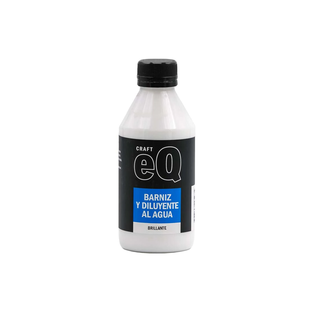 Barniz y Diluyente - Brillante x 250 cc