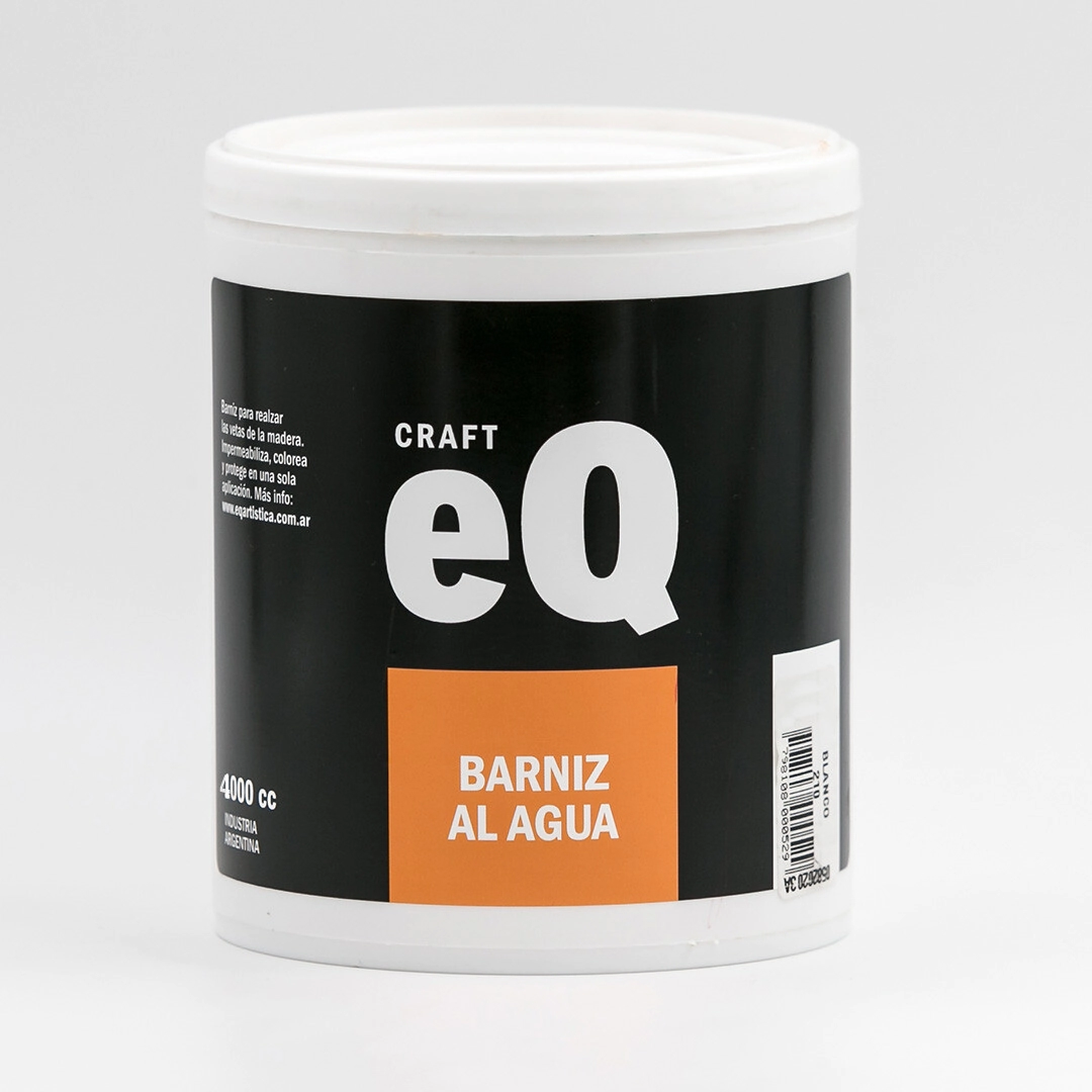 Barniz al Agua Natural (200) x 4000 cc
