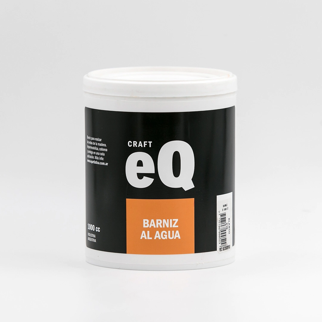 Barniz al Agua Natural (200) x 1000 cc