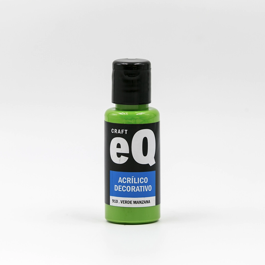 Acrilico Decorativo Verde Manzana (910) x 50cc