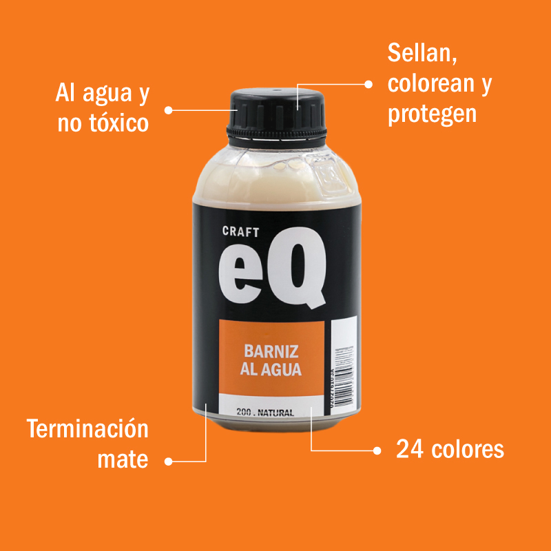 ACCES EQ ARTE BARNIZ ACRILICO MATE 100cc