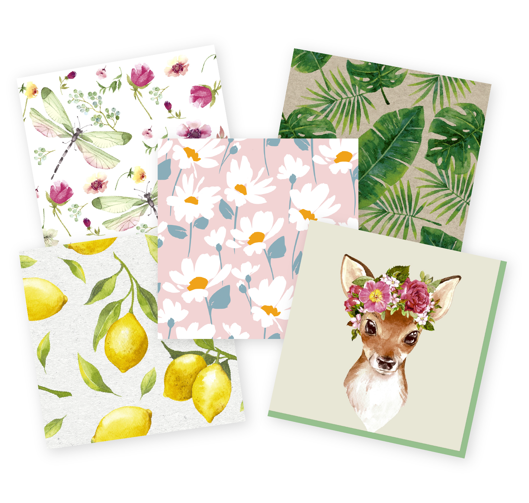 Servilletas Decoupage